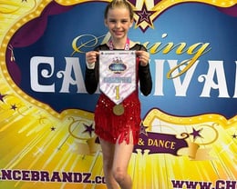 Saffron got the highest scoring solo at Spring Carnival 2023
