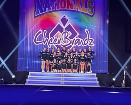 Tsunami placed 2nd at Cheerbrandz Super Nationals 2023